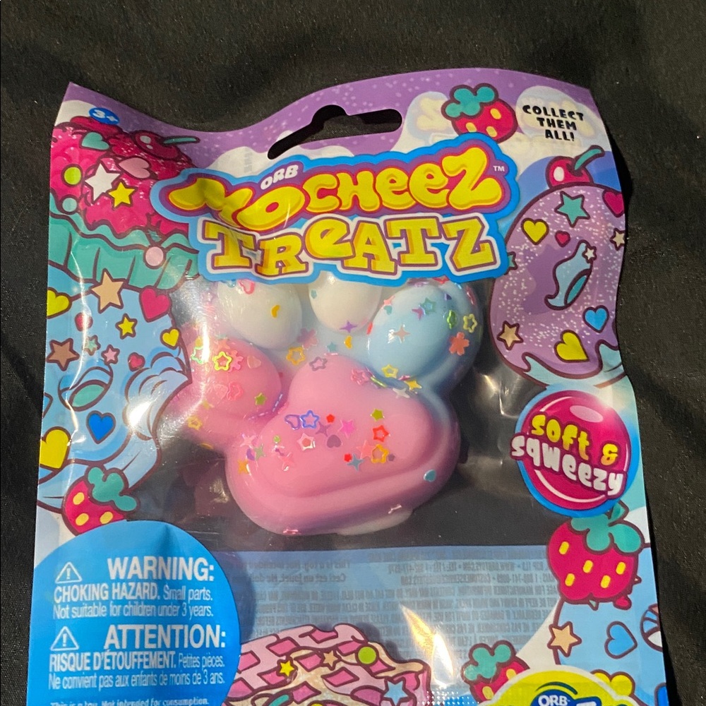 ORB Mocheez Treatz Donut, Bear and Paw Squishies Bundle of (3) New - Picture 4 of 4